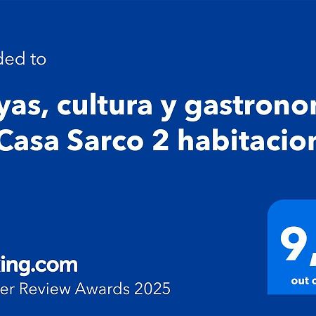 Playas, Cultura Y Gastronomia En Casa Sarco 2 Habitaciones 圣费尔南多 外观 照片