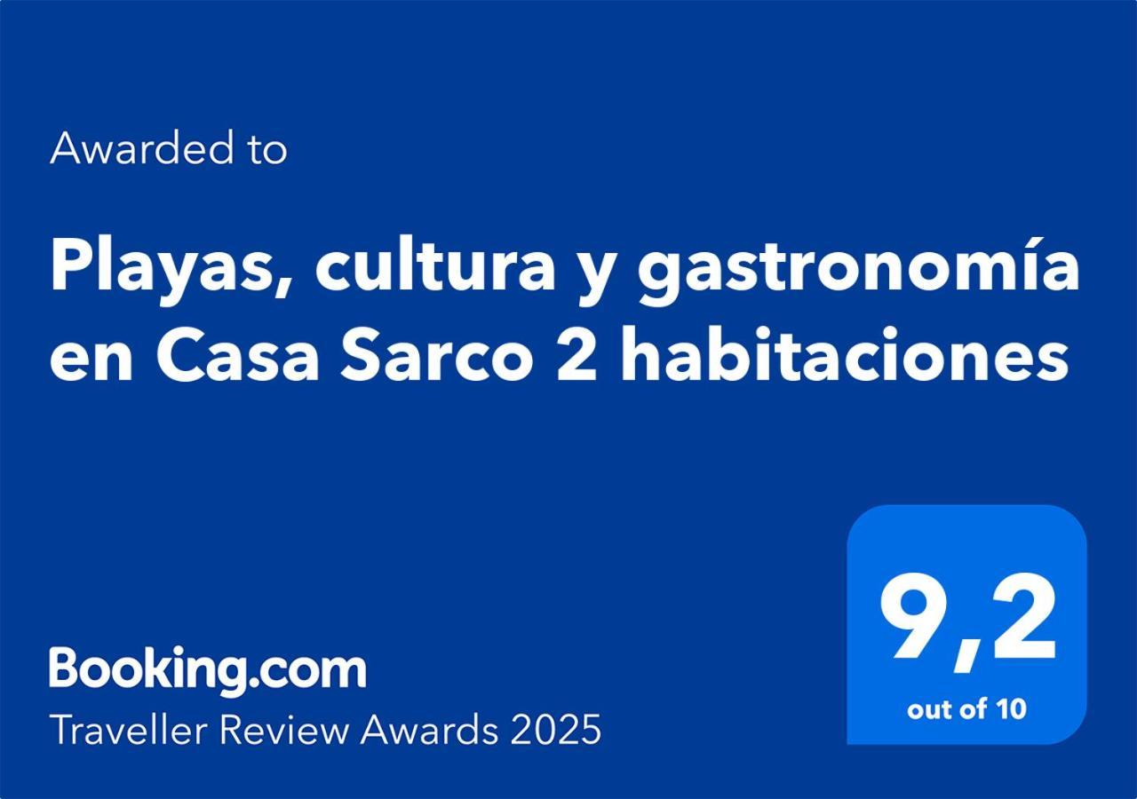 Playas, Cultura Y Gastronomia En Casa Sarco 2 Habitaciones 圣费尔南多 外观 照片